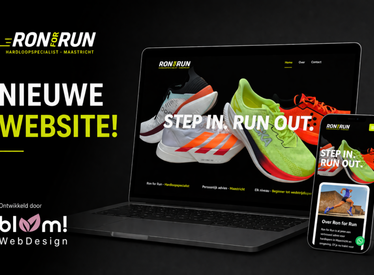Nieuwe website